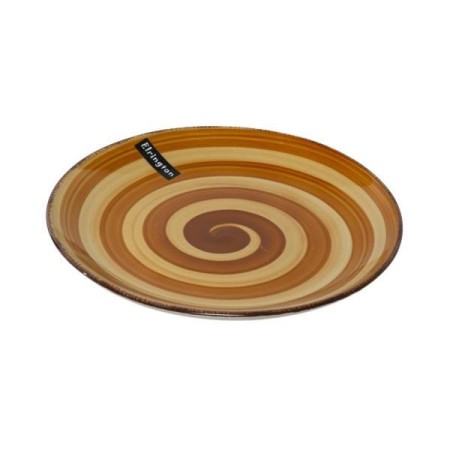 Тарелка мелкая ELRINGTON Аэрограф Карамель 190мм 139-23149