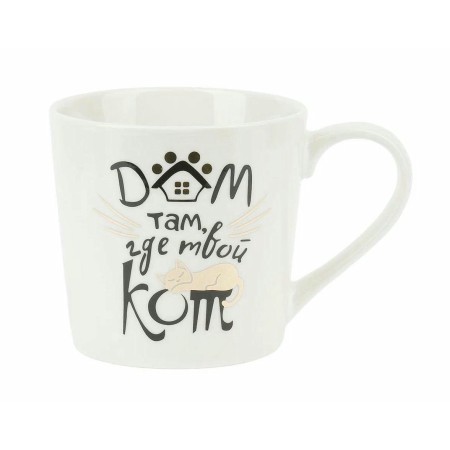 Кружка Polystar Collection Кошкин дом 390мл с элементами золота L2110086-1