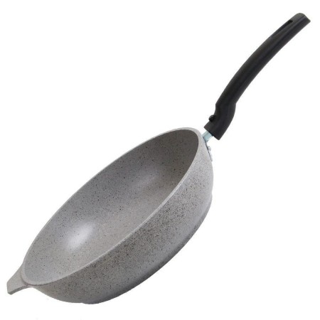 Сковорода Kukmara Мрамор светлый 260х60мм съемная ручка