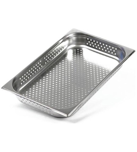 Гастроемкость перфорированная Luxstahl GN 1/1 530х325х65х0,8мм 9л