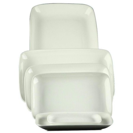 Блюдо прямоугольное Chan Wave 27,5х18см ivory