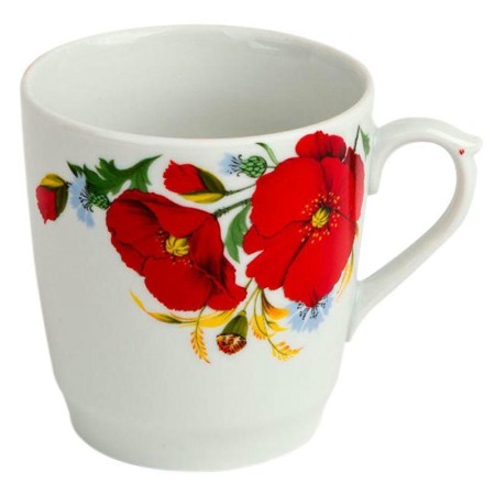 Кружка Маки красные