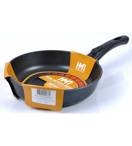 Сковорода НМП Традиционная d24см съемная ручка 6024