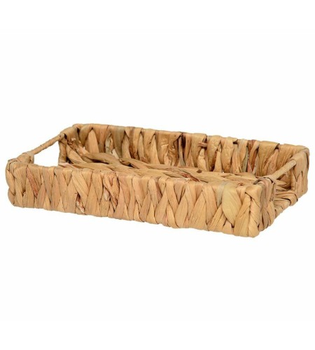 Поднос Natural House Золотистый колос 24х14х4см песочный Shan-12