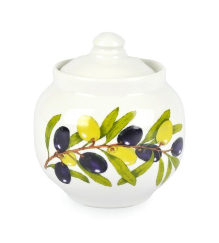 Сахарница Оливки Янтарь 600мл 068982