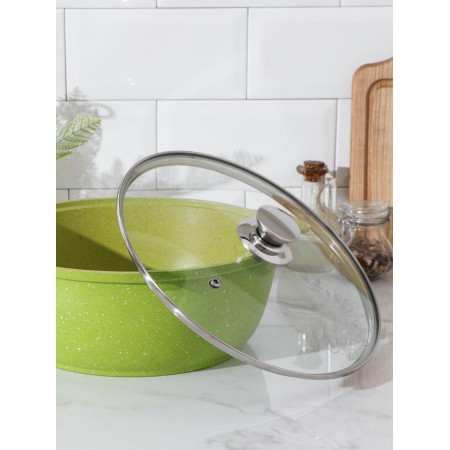 Кастрюля-жаровня Kukmara Trendy style lime 4л ж41tsl