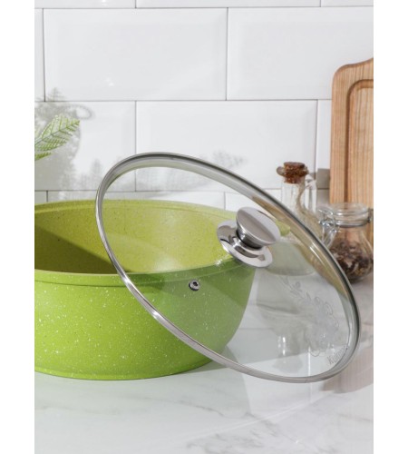 Кастрюля-жаровня Kukmara Trendy style lime 4л ж41tsl
