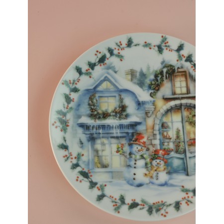 Тарелка Первый снег 200мм 4С2141Ф34