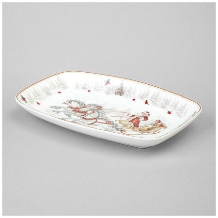 Блюдо прямоугольное Lefard Морозко 25*16*3см 85-2046