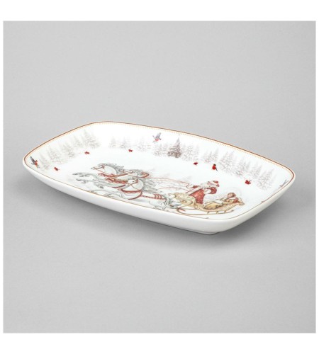 Блюдо прямоугольное Lefard Морозко 25*16*3см 85-2046