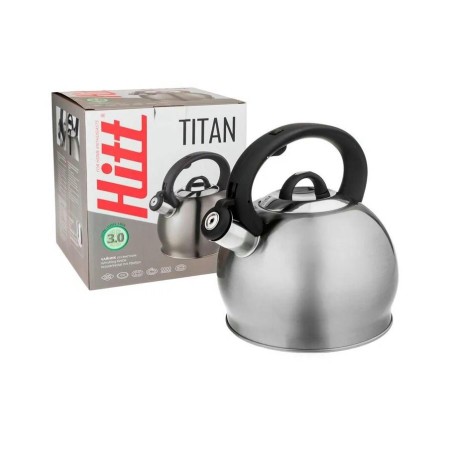 Чайник со свистком Hitt Titan H-KT100 3л капсульное дно