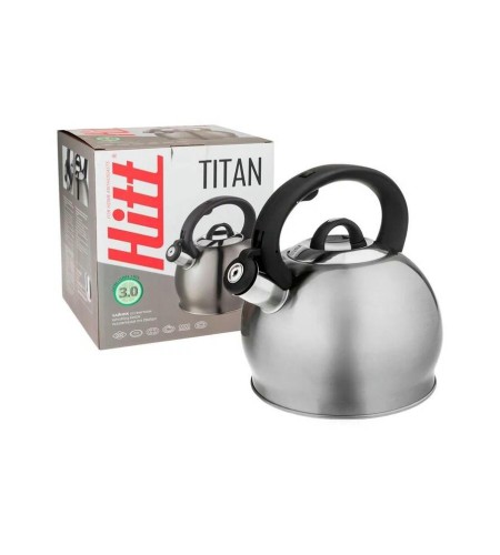 Чайник со свистком Hitt Titan H-KT100 3л капсульное дно
