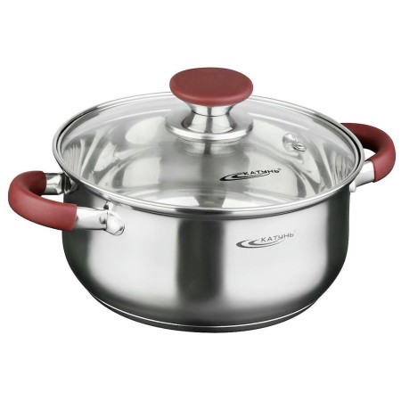 Кастрюля КАТУНЬ Берта 3л 20х10см КТ15-D-20