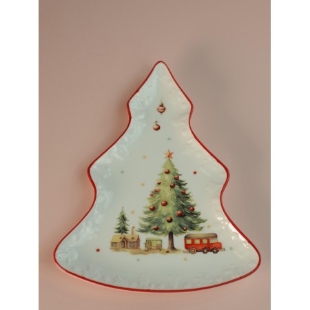 Блюдо Новогоднее настроение 21см LH9932-21-J043-H1575