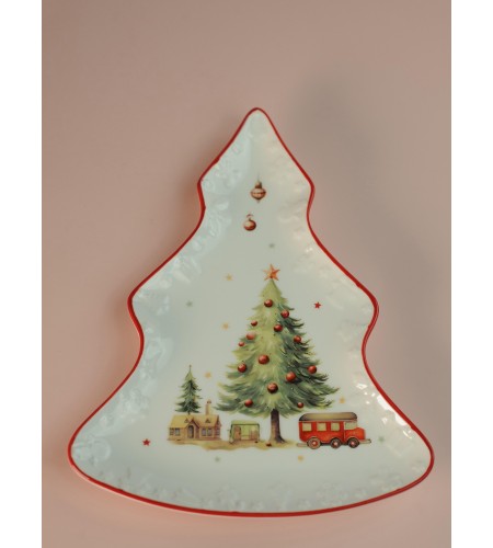 Блюдо Новогоднее настроение 21см LH9932-21-J043-H1575