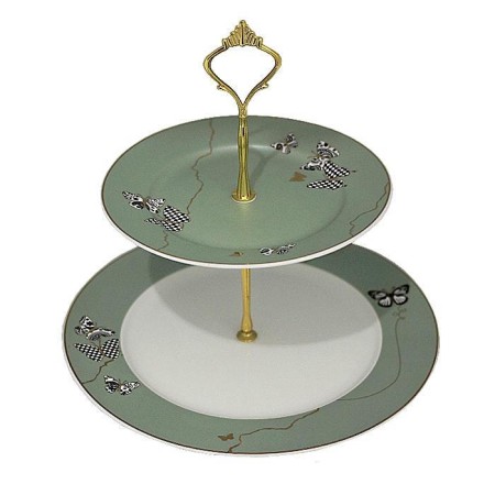 Этажерка Lenardi Butterfly 2-х ярусная 133-091