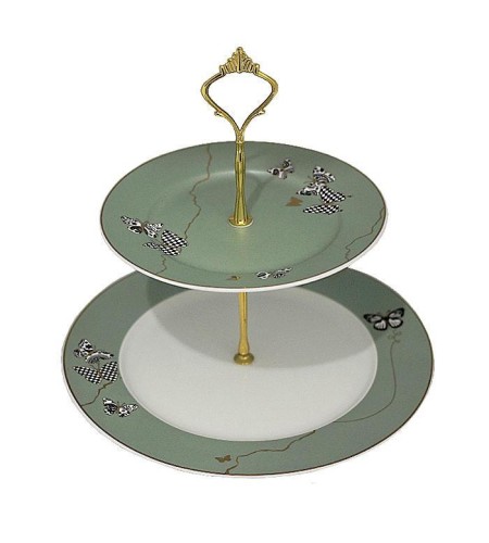 Этажерка Lenardi Butterfly 2-х ярусная 133-091