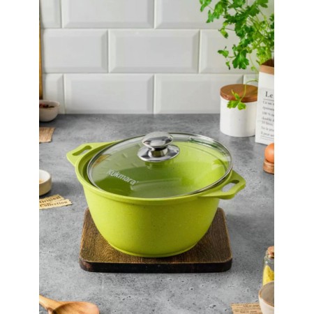 Кастрюля Kukmara Trendy style lime 4л к41tsl