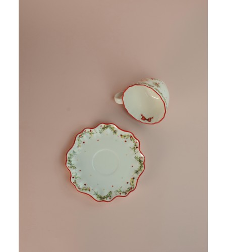 Чайная пара Новогоднее настроение 250мл LH9933-250-J043H1575