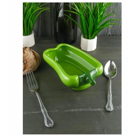 Форма для запекания Repast Rich harvest Перец зелёный 600мл 21*12*6см HF161210G