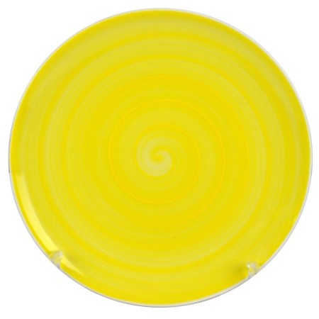 Тарелка мелкая Универсал Infinity 240мм ф.707 рис.2389 желтая