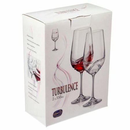 Набор стаканов для винаТурбуленция 350мл 2пр.