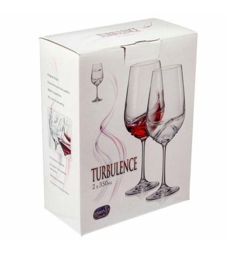 Набор стаканов для винаТурбуленция 350мл 2пр.