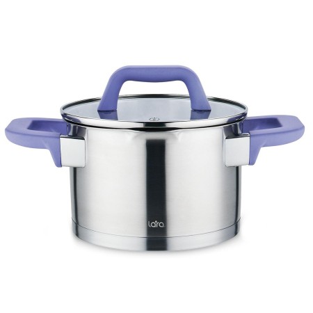 Кастрюля Lara Лаванда 3,8л 20см LR02-253