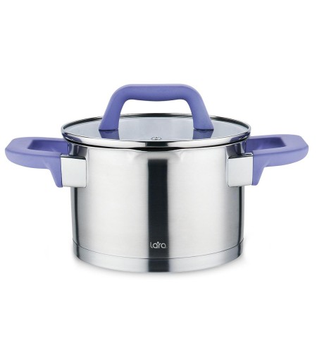 Кастрюля Lara Лаванда 3,8л 20см LR02-253