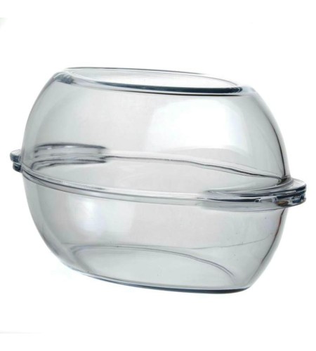 Форма для запекания овальная Pasabahce Боркам 2,85л + крышка 2,85л 59072