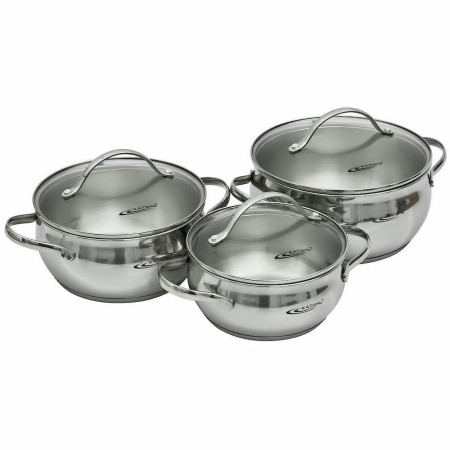 Набор кастрюль Медея 2,2л+3,2л+5,2л КТ-АР-011-2
