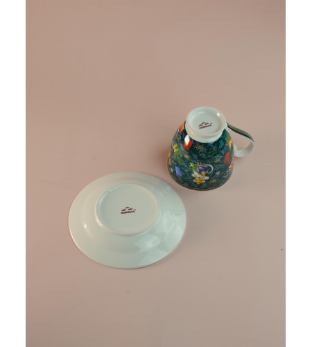 Пара чайная Щелкунчик и мышиный король 440мл зеленый YQ25002