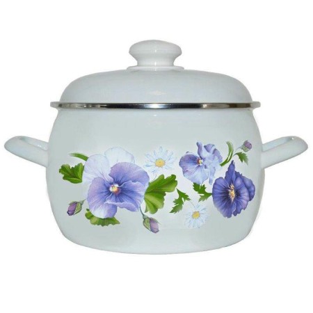 Кастрюля с рисунком полусферическая 3,5л