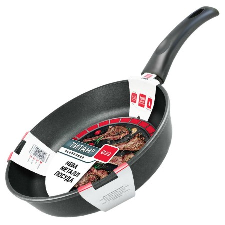 Сковорода НМП Титан Особенная d22см 9122