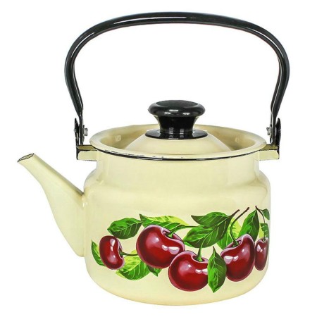 Чайник 2л с рисунком цвет белый/слоновая кость 42704-102/6