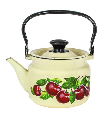 Чайник 2л с рисунком цвет белый/слоновая кость 42704-102/6