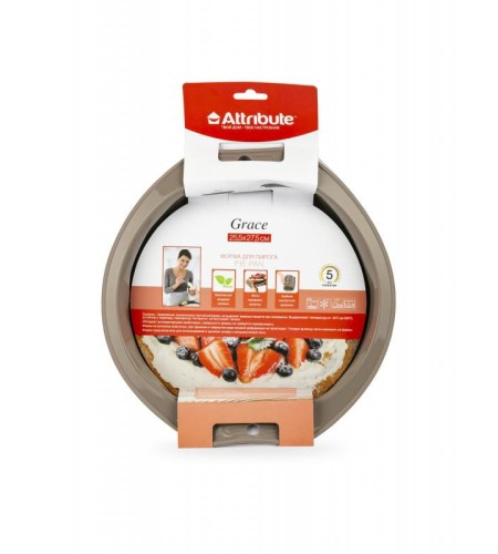 Форма для пирога ATTRIBUTE BAKE GRACE 25,5*27,5см ABS301