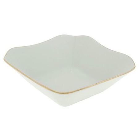 Салатник 720мл без деколи заводной край золотом