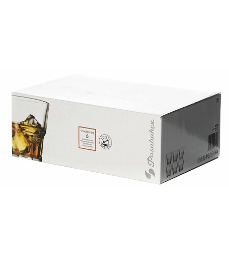 Набор стаканов для виски Pasabahce Касабланка 269мл 6 шт 52705/52705BT