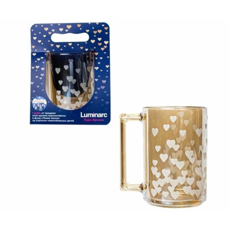 Кружка LuminarcФитнес Сердце 320мл Q4202