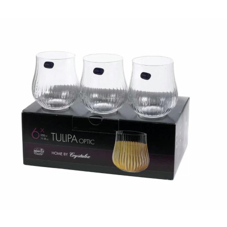 Набор стаканов для виски Cristalex Тулипа 350мл 6шт 25300/36/350