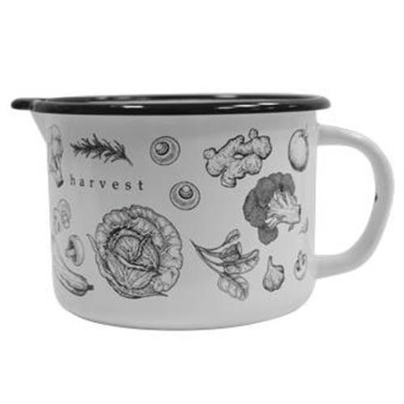 Кружка со сливным носиком Harvest 1л С-0107БСЛч/4Бл