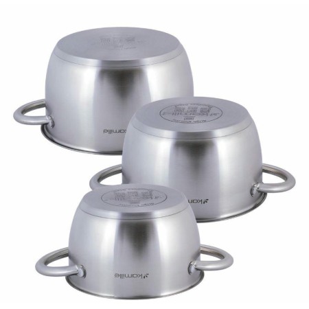 Набор кастрюль Kamille 1,5л+2л+3л 4905