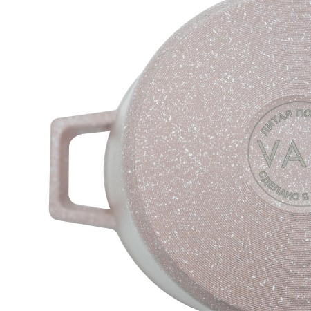 Кастрюля Vari Романтика 3л розовый камень RO-46020