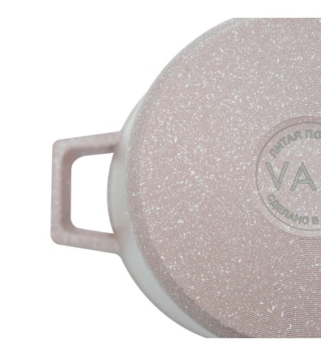 Кастрюля Vari Романтика 3л розовый камень RO-46020