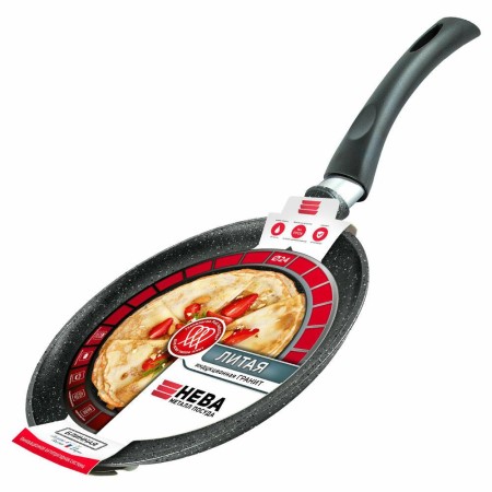Сковорода-блинница НМП Гранит Литая d24см индукция L186224i