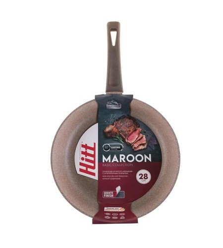 Сковорода Hitt Maroon d28см HM1028