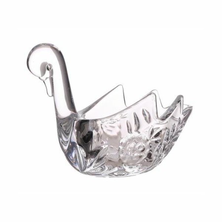 Конфетница Crystalite Bohemia Лебедь 18см 68780