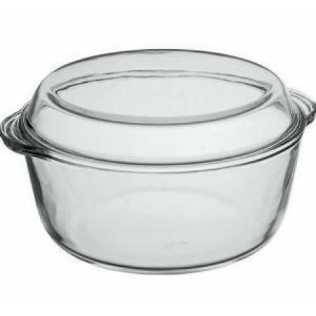 Кастрюля 3л Pasabahce Borcam круглая с крышкой 59013