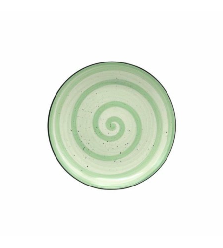Тарелка мелкая ELRINGTON Аэрограф Фисташковый бриз 27см 139-27080